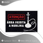 Tapete Capacho Entrada Narguile 60x40 Area Sujeita A Neblina