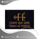 Tapete Capacho Fe Chave Abre Todas Portas 60x40 Decorativo