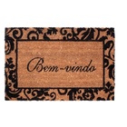 Tapete Capacho Fibra De Coco 60x32cm Bem-vindo