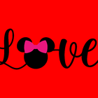 Tapete Capacho - Love Minnie