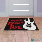 Tapete Capacho - Música Aqui É rock N roll