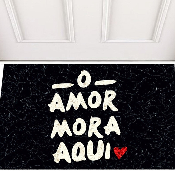 Tapete o amor mora aqui clearance