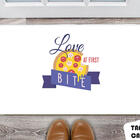 Tapete Capacho Personalizado Amor A Primeira Mordida