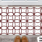 Tapete Capacho Personalizado Argolas Entrelaçadas