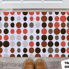 Tapete Capacho Personalizado Bolinhas Coloridas Em Paête