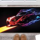 Tapete Capacho Personalizado Carro Tunado Tunnig - Speed Neon