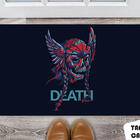 Tapete Capacho Personalizado Caveira Death