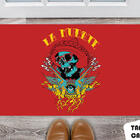 Tapete Capacho Personalizado Caveira La Muerte