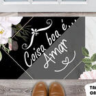 Tapete Capacho Personalizado Coisa Boa É.... Amar