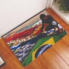 Tapete Capacho Personalizado Decorativo Brasil E Praia