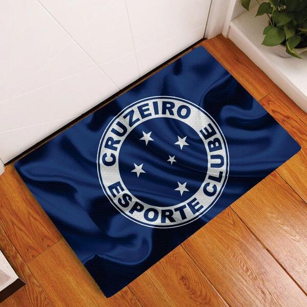 Tapete Capacho Personalizado Decorativo Cruzeiro Cetim
