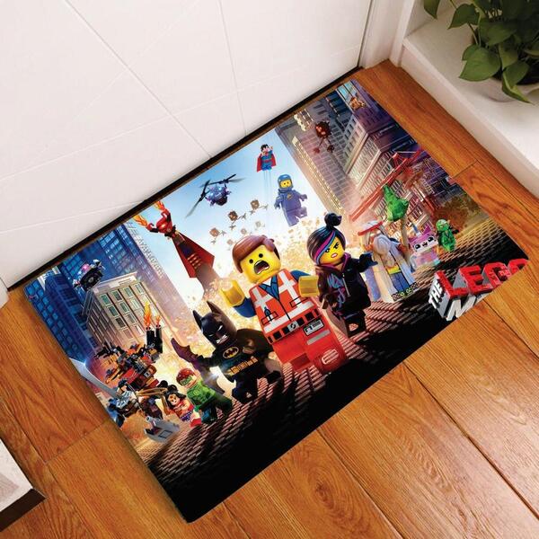 Tapete Capacho Personalizado Decorativo Personagem De Montar