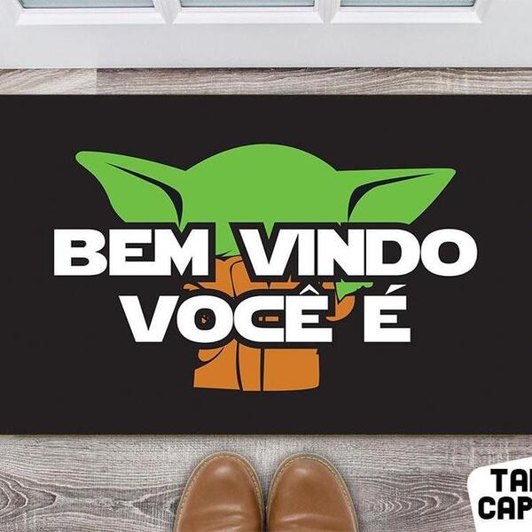 Tapete Capacho Personalizado Divertido Bem Vindo Você É