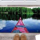 Tapete Capacho Personalizado Divertido Canoa