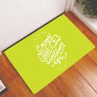 Tapete Capacho Personalizado Divertido Coisas Boas Neon