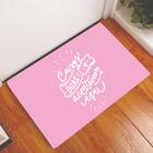 Tapete Capacho Personalizado Divertido Coisas Boas Rosa