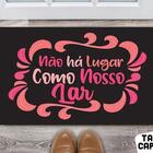 Tapete Capacho Personalizado Divertido Como Nosso Lar