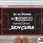 Tapete Capacho Personalizado Divertido Futebol Clubes Amo Meu