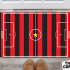 Tapete Capacho Personalizado Divertido Futebol Clubes Campo D
