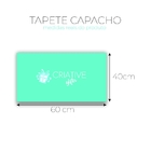 Tapete Capacho Personalizado Divertido Gratidão Gera Rosa