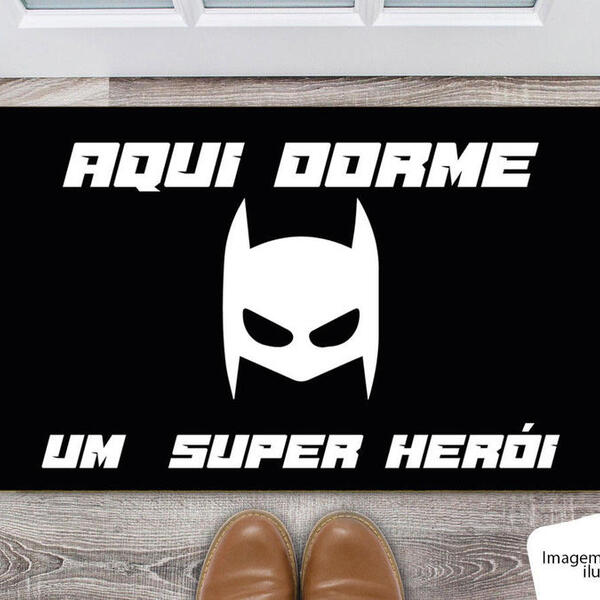 Tapete Capacho Personalizado Divertido Infantil Kids Quarto A