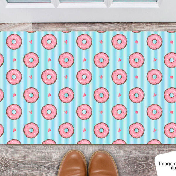 Tapete Capacho Personalizado Divertido Infantil Kids Quarto D