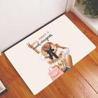 Tapete Capacho Personalizado Divertido Paz Amor E Viagem