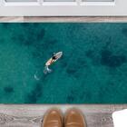 Tapete Capacho Personalizado Divertido Prancha No Mar