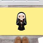 Tapete Capacho Personalizado Divertido Santa Rita De Cássia