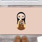 Tapete Capacho Personalizado Divertido Santa Teresinha