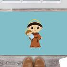 Tapete Capacho Personalizado Divertido Santo Antônio