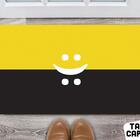 Tapete Capacho Personalizado Divertido Smile Sad