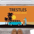 Tapete Capacho Personalizado Divertido Surf Trestles