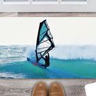 Tapete Capacho Personalizado Divertido Windsurf