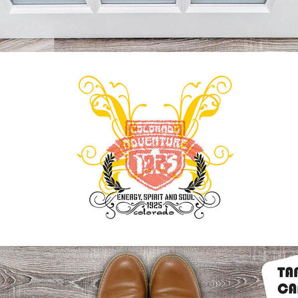 Tapete Capacho Personalizado Energy Spirit And Soul