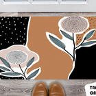 Tapete Capacho Personalizado Floral Fictício