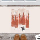 Tapete Capacho Personalizado Floresta