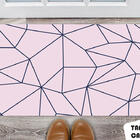 Tapete Capacho Personalizado Formas Triângulares Diversas Sim