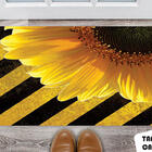 Tapete Capacho Personalizado Girassol Gold