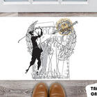 Tapete Capacho Personalizado Golfe