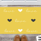 Tapete Capacho Personalizado Heart Love