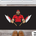 Tapete Capacho Personalizado Lenhador Machado