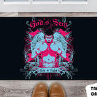 Tapete Capacho Personalizado Life Is A Fight