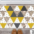 Tapete Capacho Personalizado Mini Triângulos Coloridos