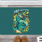 Tapete Capacho Personalizado Monstro Aquatico