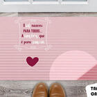 Tapete Capacho Personalizado O Sol Nasceu Para Todos A Sombra