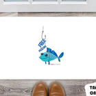 Tapete Capacho Personalizado Peixe Free Piercing