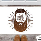 Tapete Capacho Personalizado Pelas Barbas De Arão