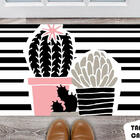 Tapete Capacho Personalizado Rose Cactos