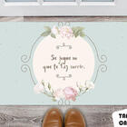 Tapete Capacho Personalizado Se Jogue No Que Te Faz Sorrir Fl